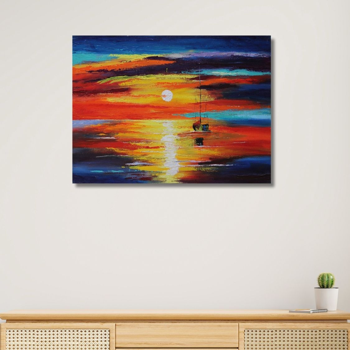Handmade Seascape Painting