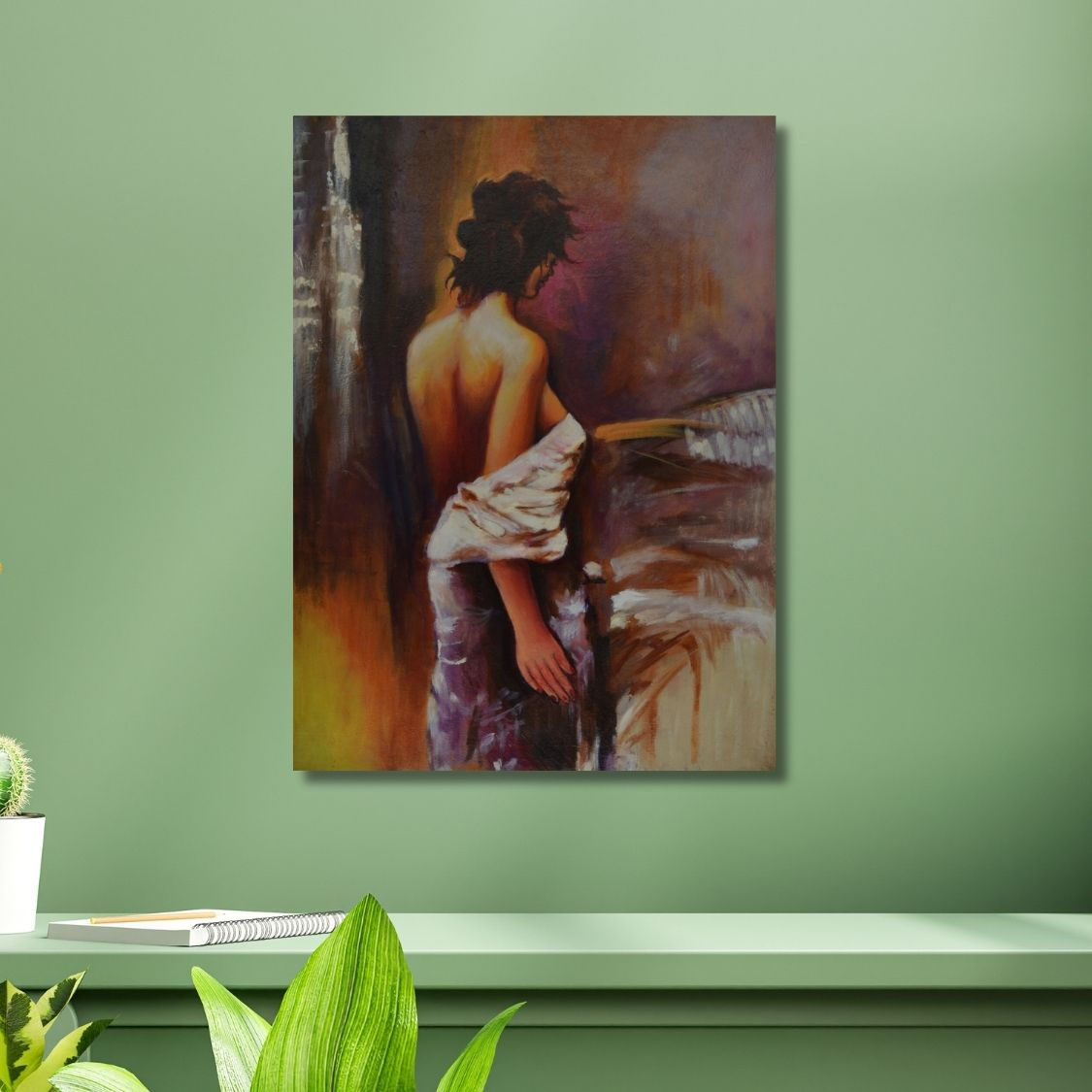 Handmade Acrylic Figurative Art