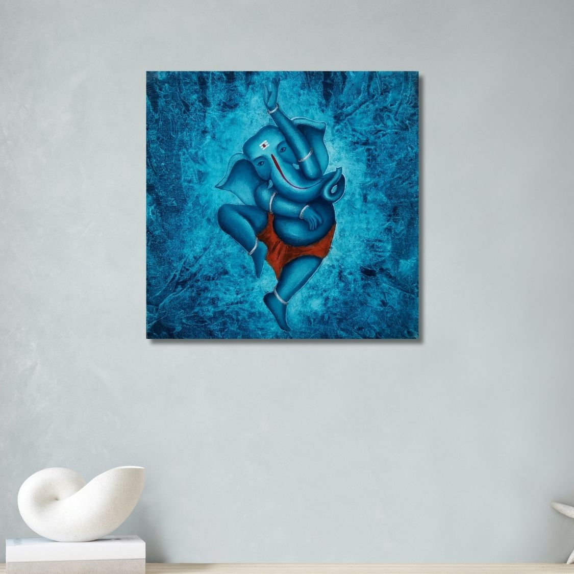 joyful ganesha art
