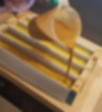 Coulage d'une pâte à savon