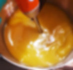Mixage d'une pâte à savon