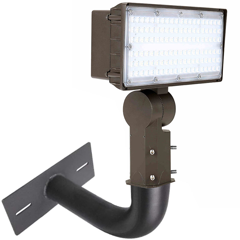 Thumbnail: 90°Curved Wall Mount Bracket with 2-3/8" O.D. Tenon for LED Flood Light Fixture