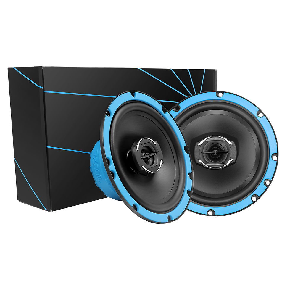 Recoil RCX65 Echo 6.5 in Coaxial Speakers with box