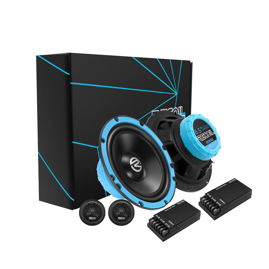 Recoil RMX65 Echo Plus 6.5 Inch 2-Way Coaxial Speakers 160W