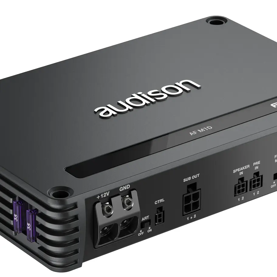 Audison Forza AF M1D Mono Class D Companion Car Amplifier 1200W