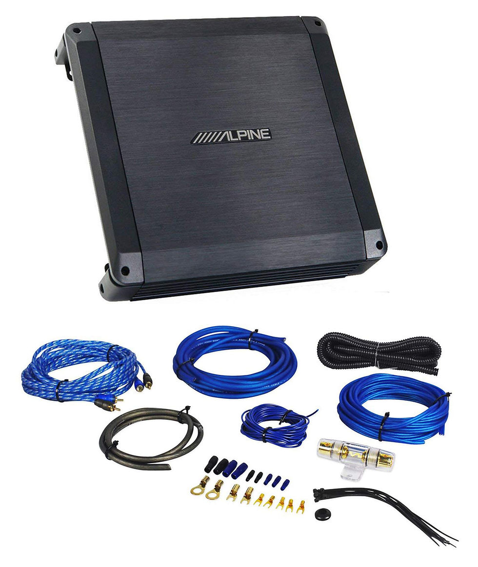 Alpine BBX-T600 2/1-Channel Amplifier 50W x 2