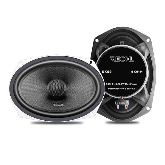 Recoil RX69 Echo Pro 6x9 Inch 2-Way Coaxial Speakers 180W
