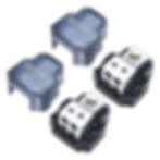 Recoil ZDB14P Power Distribution Blocks 0/4 AWG In (Pair)