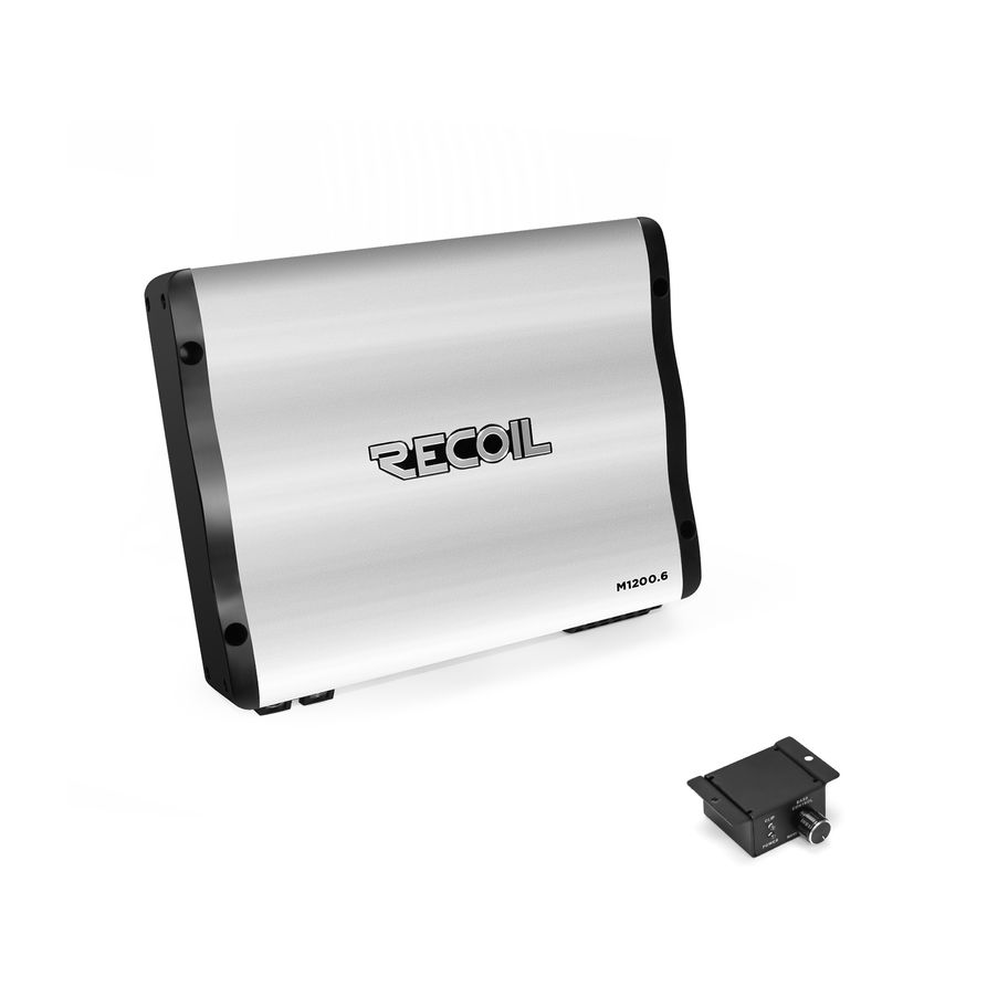 Recoil M1200.6 Eco Pro 1200W Class D 6-Channel Amplifier
