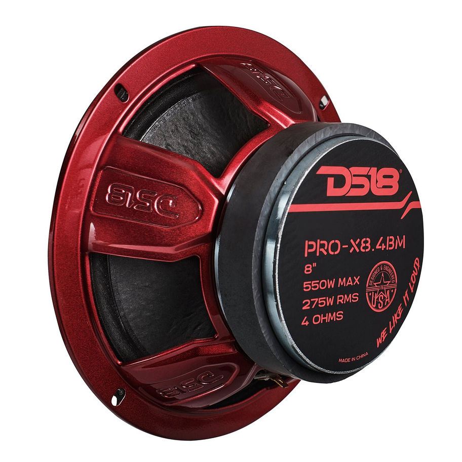 DS18 PRO-X8.4BM 8-Inch Pro Audio Mid-Range Loudspeaker back view
