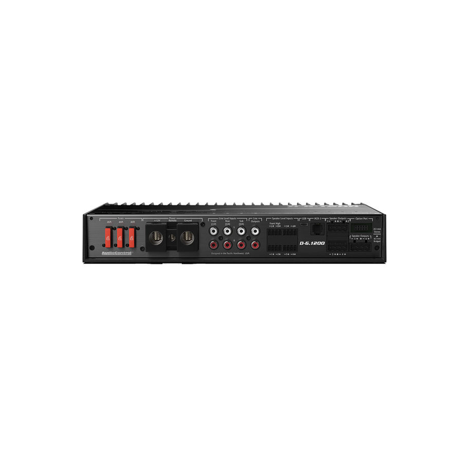 AudioControl D-6.1200 6-Channel DSP Matrix Amplifier with AccuBASS, view 4