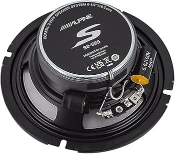 Alpine S2-S50 Hi-Res 5 Inch Coaxial Speakers