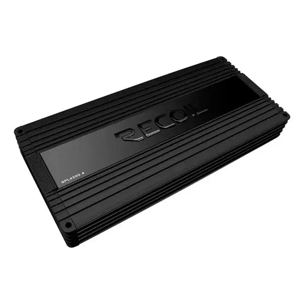 Recoil SPL4200.4 Black Myth 4200W Class D 4-Channel Amplifier