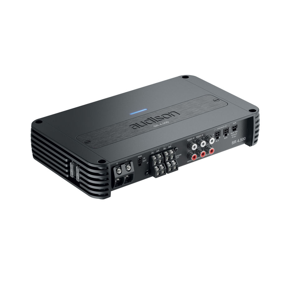 Audison SR 4.500 4-Channel Amplifier 880W rear panel