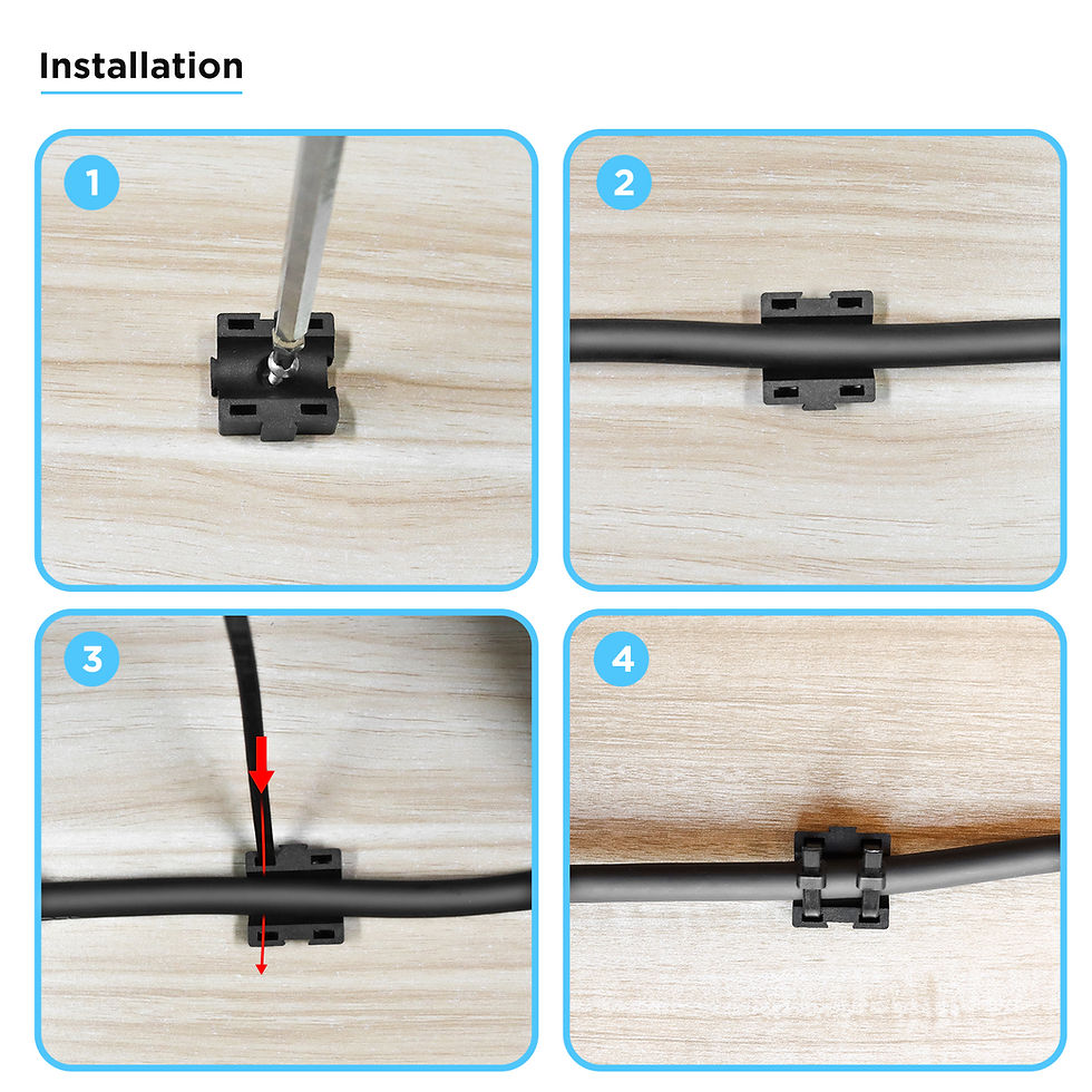 Recoil ZTM25-K400 Zip Tie Mount Kit 25mm - 400 Pcs