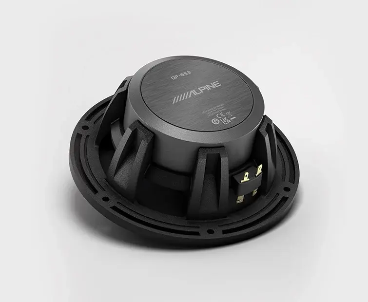 Alpine DP2-653 Hi-Res 6.5 Inch 3-Way Component Speakers