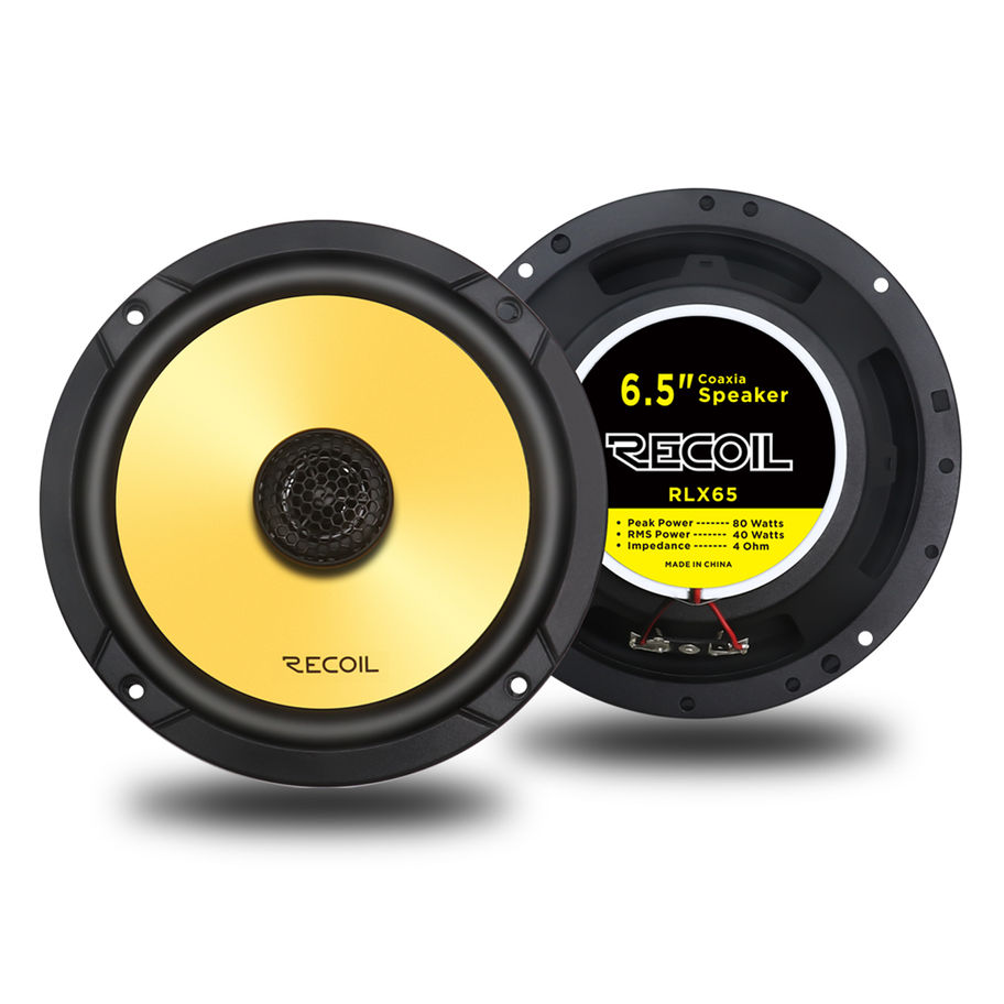 Recoil RLX65 L3 6.5 Inch 2-Way Coaxial Speakers 80W