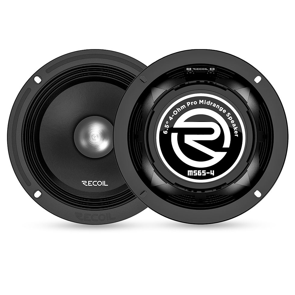Recoil MS65-4P 6.5 Inch Pro Midrange Speakers 300W