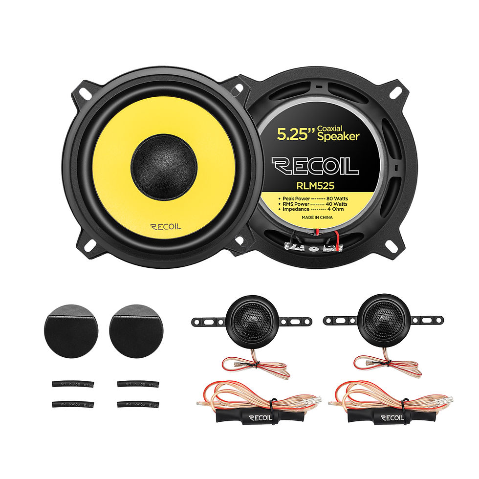 Recoil RLM525 L-3 5.25 in Component Set with tweeters