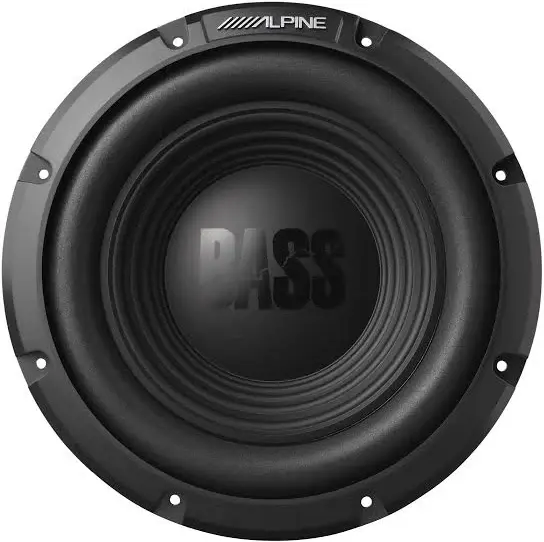 Alpine W10S4 W-Series 10 Inch Subwoofer