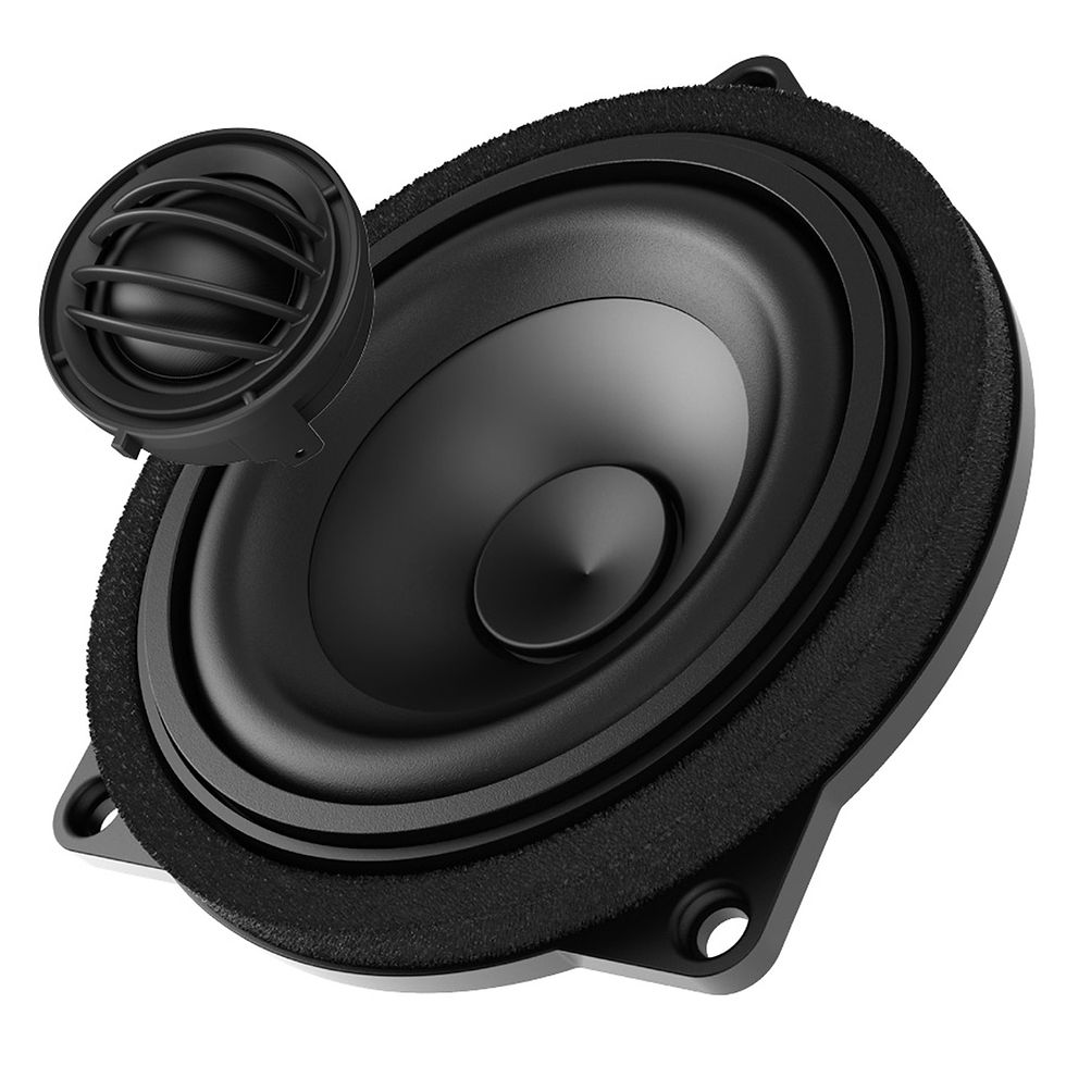 Audison APBMW K4E 4in 2-Way Kit BMW & Mini speaker and tweeter