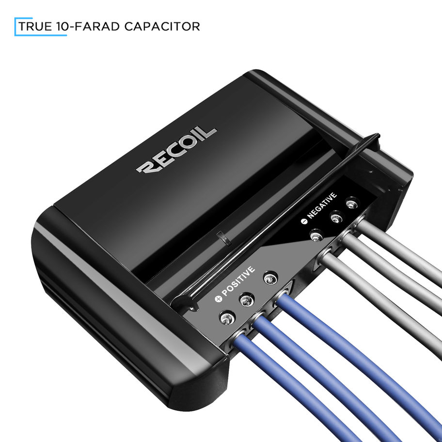 Recoil REC10HB 10 Farad Hybrid Power Capacitor