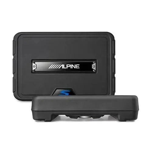 Alpine SS-SB10 10 Inch Compact Loaded Subwoofer Enclosure