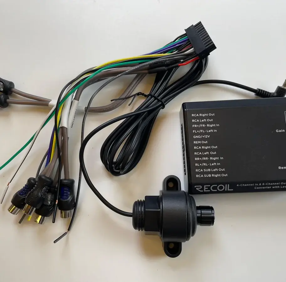 Recoil RLOC2-LC 2-Channel Line Output Converter with Bass Control