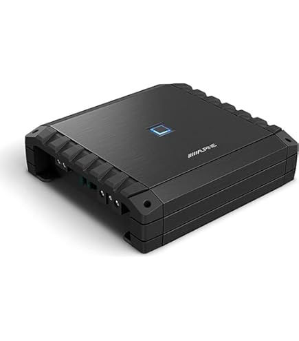Alpine R2-A60F R-Series Hi-Res 4-Channel Amplifier 100W x 4