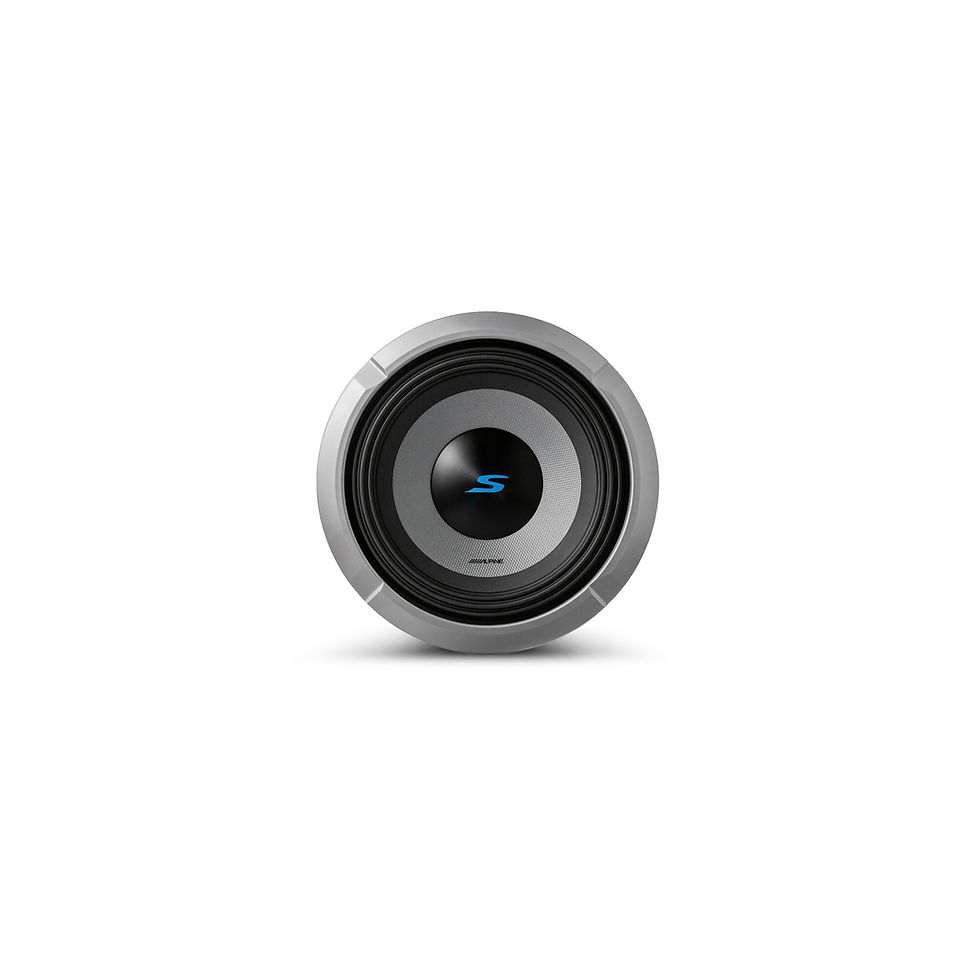 Alpine S2-W8D4 8" Subwoofer 300W RMS front view