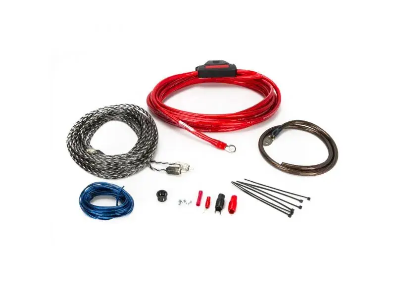 Recoil 8CKCOMP 8 AWG 2-Channel Amplifier Wiring Kit (CCA)