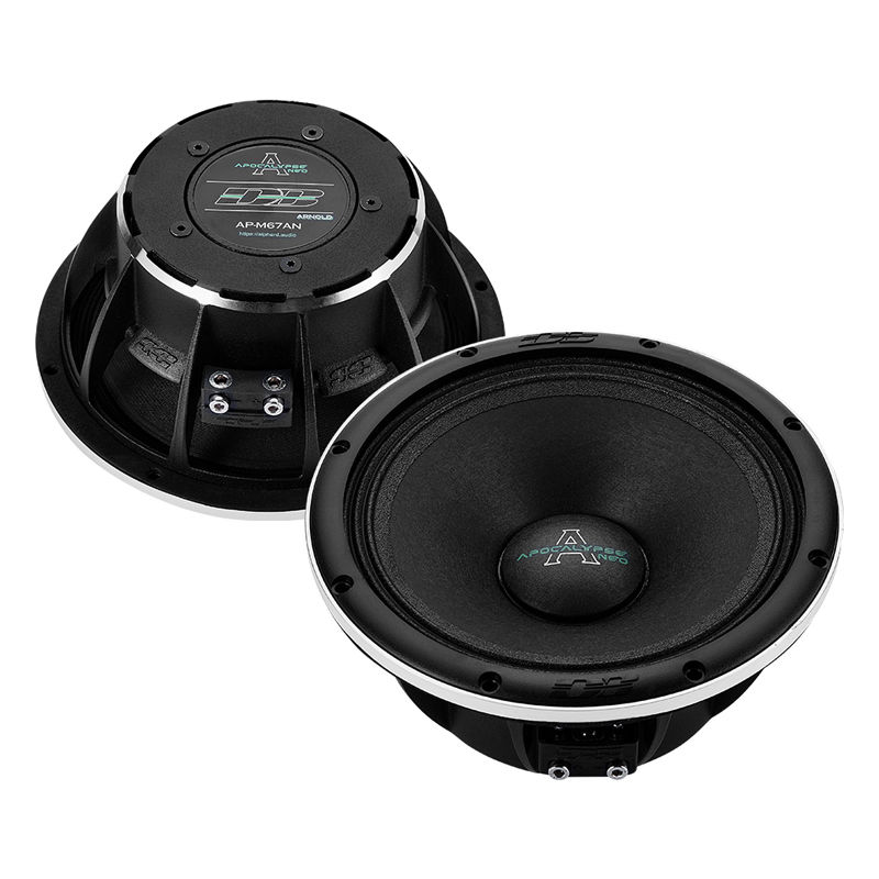 Deaf Bonce Apocalypse AP-M67AN 6.5-Inch Neo Midrange Speakers 300W RMS (Pair)
