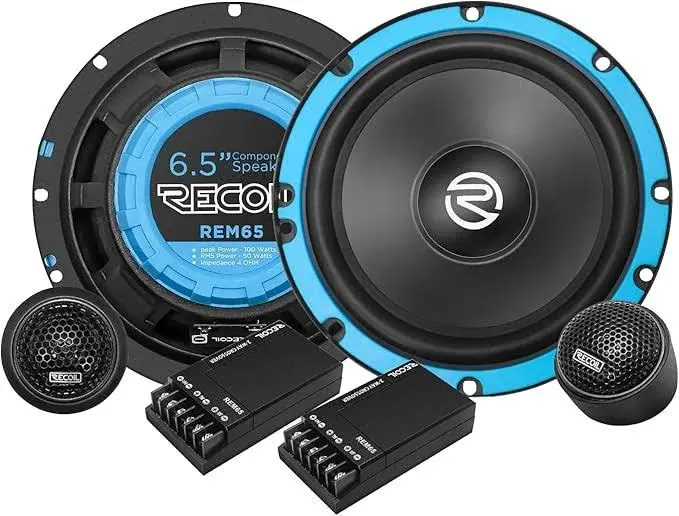 Recoil RMX65 Echo Plus 6.5 Inch 2-Way Coaxial Speakers 160W