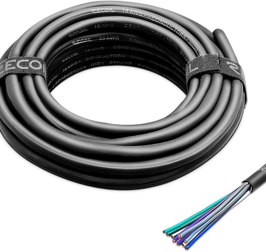 Recoil RW8-150 Echo 8 AWG CCA Power Wire - 150 Ft Spool