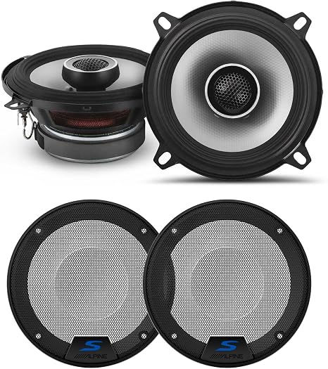Alpine S2-S50 Hi-Res 5 Inch Coaxial Speakers