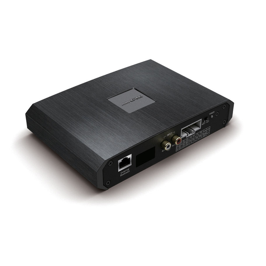 Alpine PXE-R500S 4-Channel DSP Amplifier 25W x 4