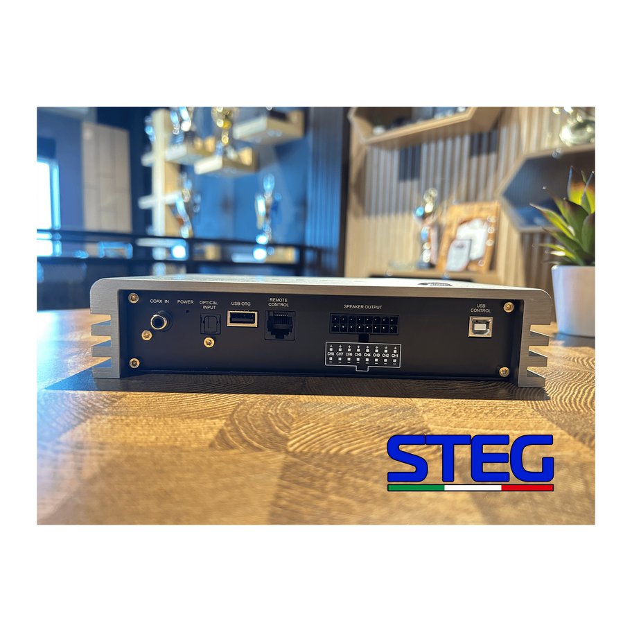 Steg MDSP10 8-Channel DSP Amplifier
