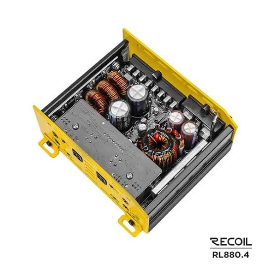 Recoil RL880.4 L3 Pocket Size 880W 4-Channel Amplifier
