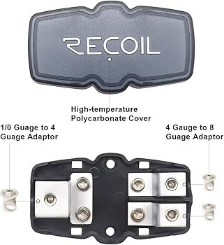 Recoil ZMFH12 2-Way Mini-ANL Fused Distribution Block