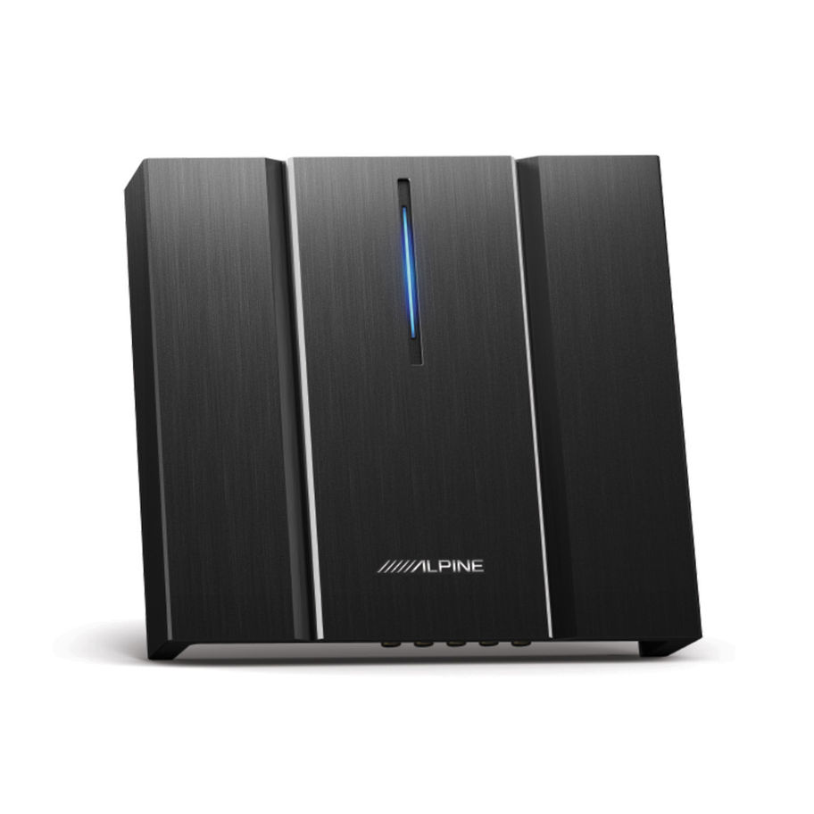 Alpine PXE-R100-8 Hi-Res DSP Amplifier 35W x 8