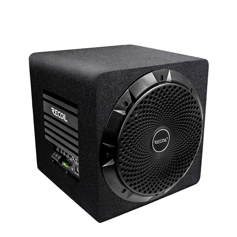 Recoil SW10P 10 Inch Active Subwoofer with Passive Radiator