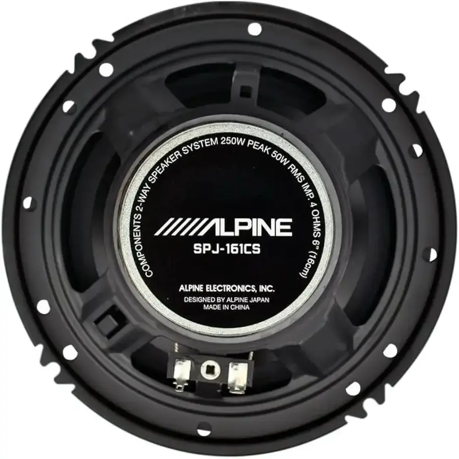 Alpine SPJ-161CS 6 Inch 2-Way Component Speakers