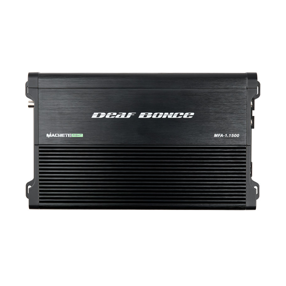 Deaf Bonce MFA-1.1500 Mono Amplifier 1500W top view