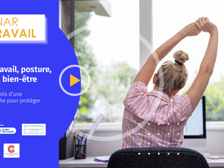 Webinaire Télétravail : les bonnes pratiques pour préserver son dos