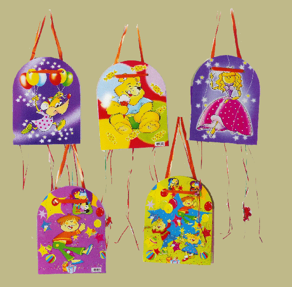 Piñata De Loro Para Fiestas Piratas - 37x35x15 Cm, Papel Corrugado Y De Seda, Fácil De Rellenar Con Golosinas