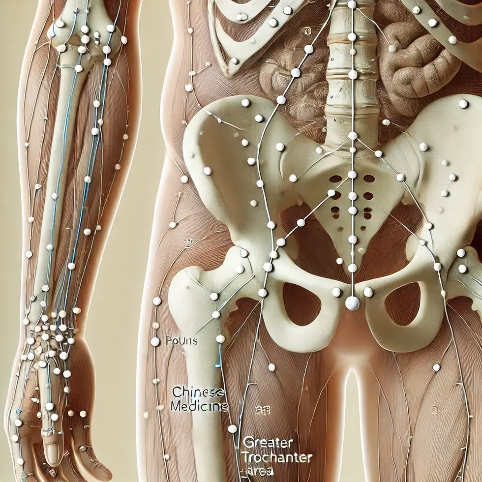 acupuncture points of the hip