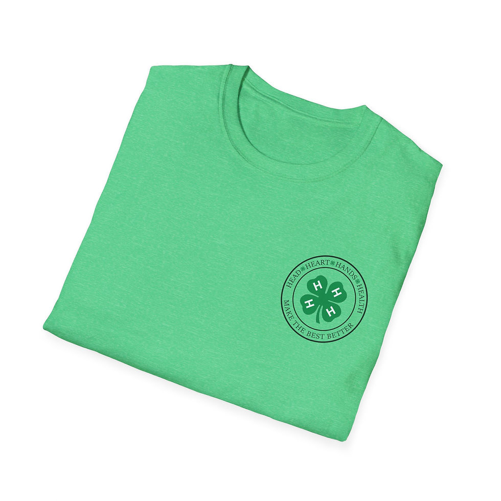 Thumbnail: 4-H Crew -  Unisex Softstyle T-Shirt