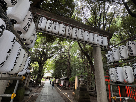 今週末はときわ台天祖神社のお祭りへ🏮 2026年9月の境内の様子⛩️