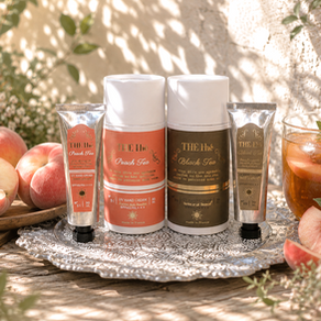 Senteur et Beaute(サンタール・エ・ボーテ)正規取扱店|夏限定UVハンドクリーム ピーチティー🍑とブラックティー☕