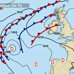 Bulletin météo du lundi 4 septembre